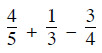 Fraction Addition Example