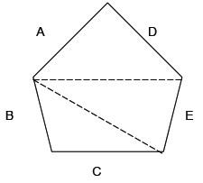Polygon Divided into Triangles