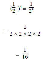 Negative Exponent Example
