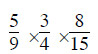 Fraction Multiplication Example