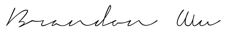 Brandon's Signature